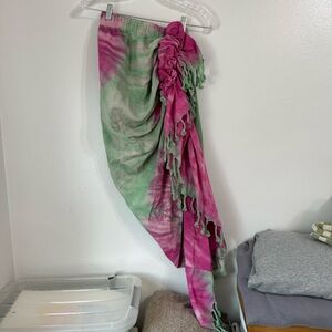 JUST BEE QUEEN Tulum Tie Dye Skirt